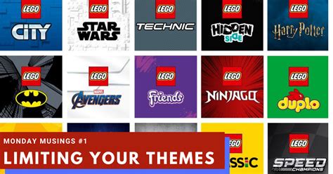 Monday Musings #1: Having to limit the LEGO themes you collect - Jay's ...