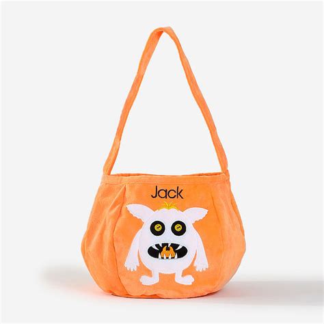 Personalized Kids Halloween Candy Bag