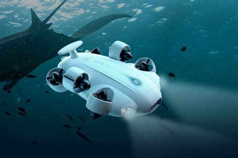 4K-Enabled Underwater Drones : underwater drone