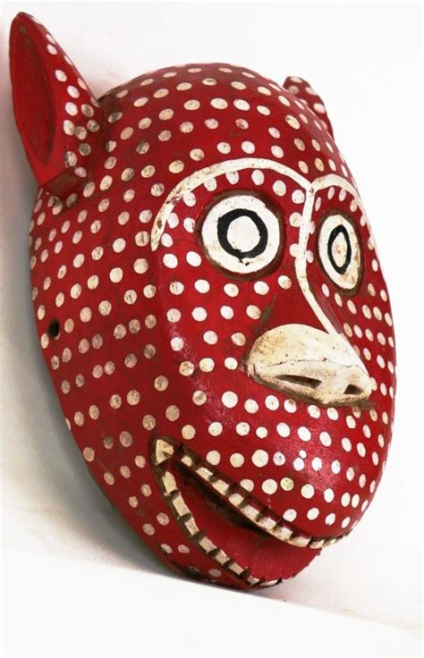 Bozo Red Leopard Mask | ArtTribal.com