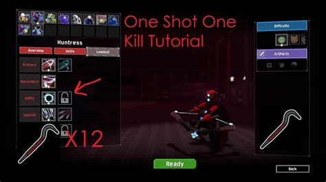 ROR2: Huntress One Shot One Kill Tutorial - YouTube