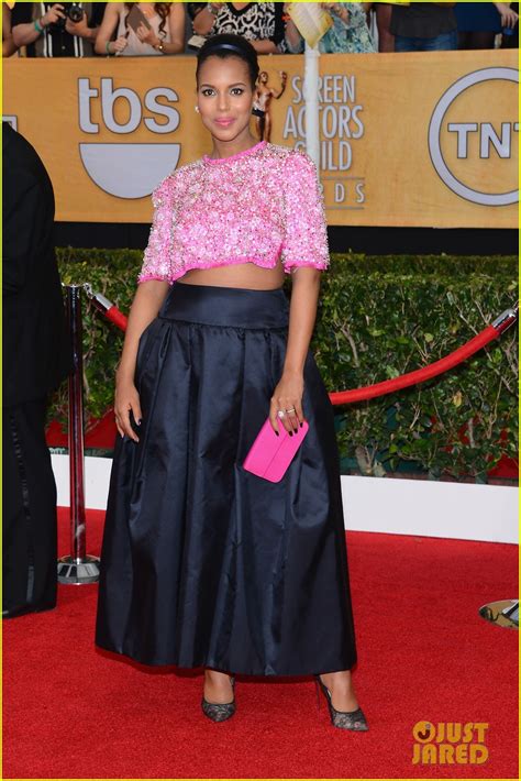 Kerry Washington Bares Baby Bump at SAG Awards 2014: Photo 3034712 | Kerry Washington, Pregnant ...