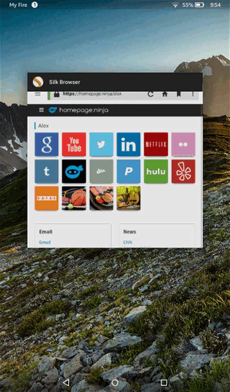 Homepage Ninja - Amazon Fire Silk Browser: How to Set Up Your Homepage ...