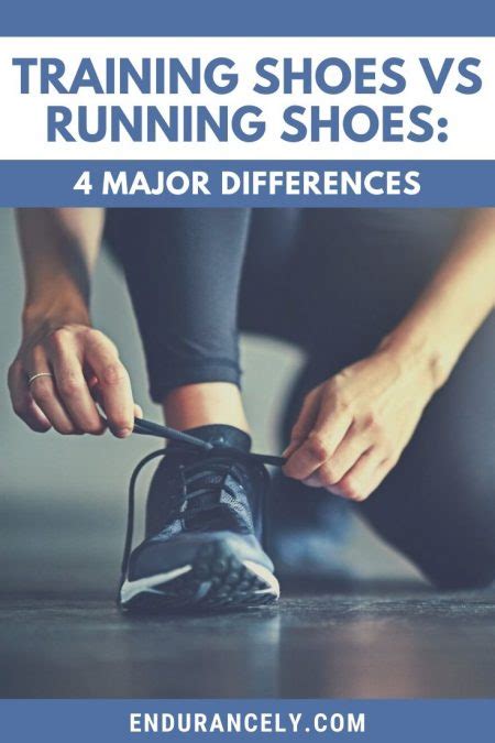 Training Shoes vs Running Shoes: 4 Major Differences