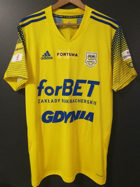 Arka Gdynia Home football shirt 2020 - 2021.