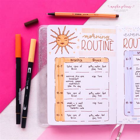 Creating Morning Routine In Your Bullet Journal | LaptrinhX / News