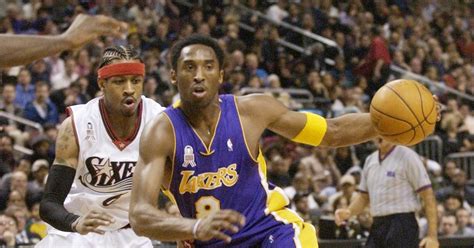 Sixers legend Allen Iverson shares emotional statement on death of Kobe ...