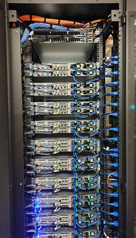 A few R640s and cisco switches I racked and stacked | Cisco switch, Switches, Rack