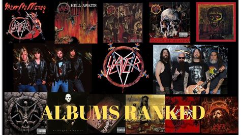 SLAYER | ALBUMS RANKED | FINAL RANKING - YouTube