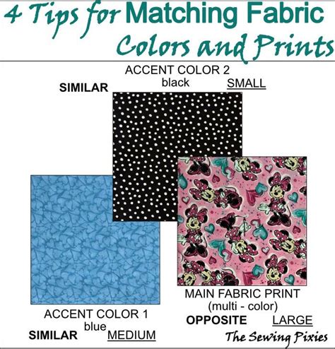 4 Tips For Matching Fabric Colors And Prints - Agnes Creates | Fabric ...