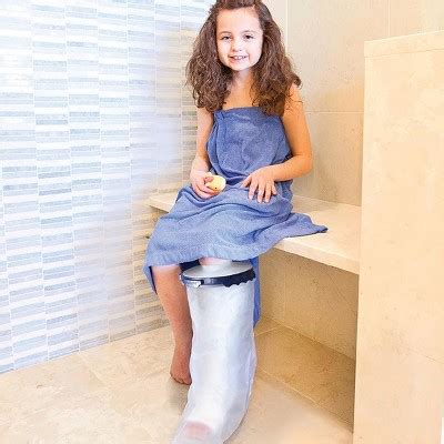 Seal-tight Original Pediatric Waterproof Leg Cast And Bandage Protector ...