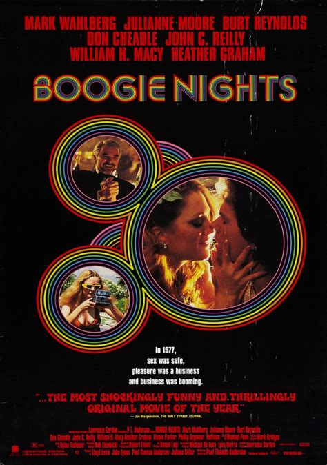 Boogie Nights Movie Poster - Classic 90's Vintage Poster