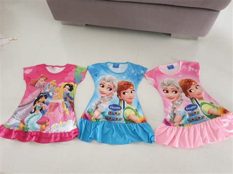 Frozen Dress, Disney Princess, Babies & Kids, Babies & Kids Fashion on Carousell