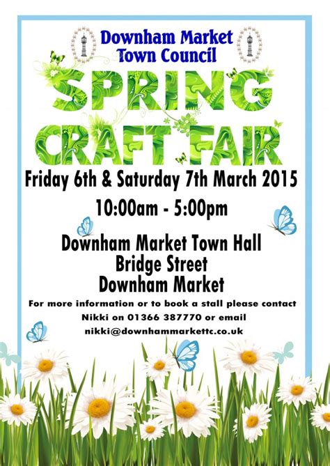 Spring Craft Fair - downhamweb