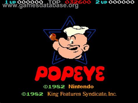 Popeye - Nintendo Arcade Systems - Games Database