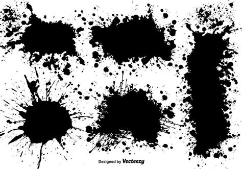 Paint Splatter Vector Free Download at Vectorified.com | Collection of ...