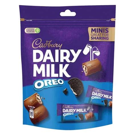 Buy Cadbury Dairy Milk Oreo Minis Milk Chocolate 159.5g Online | Carrefour Kuwait