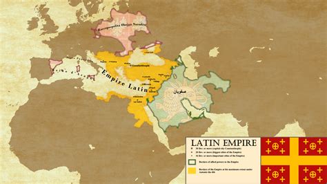 Latin Empire 1.36 as the Knights run (Artwork and Timelapse) : r/eu4