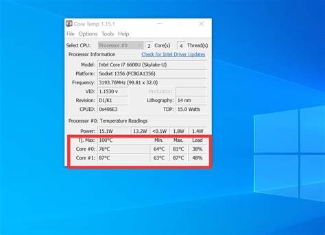 How To Check Your Pcs Cpu Temperature On Windows 10 | Images and Photos finder