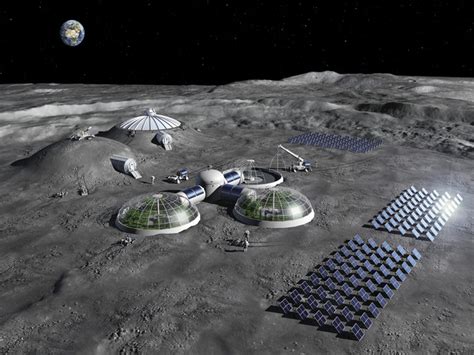 ESA - Moon human base