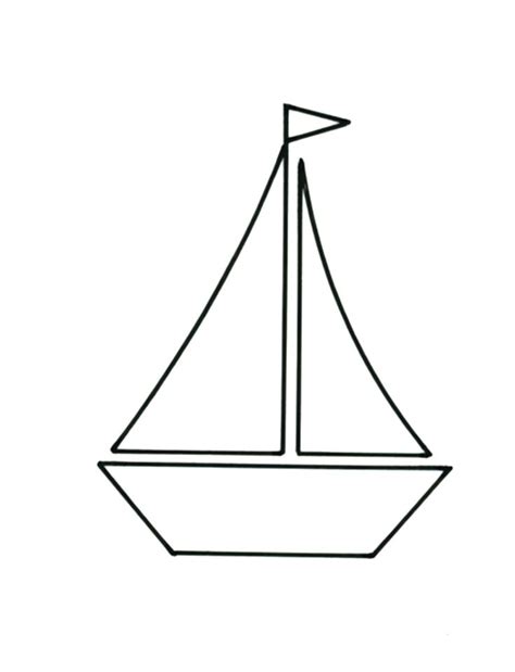 16 Best Photos Of Paper Boat Hull Template Sailboat Templates | Images ...