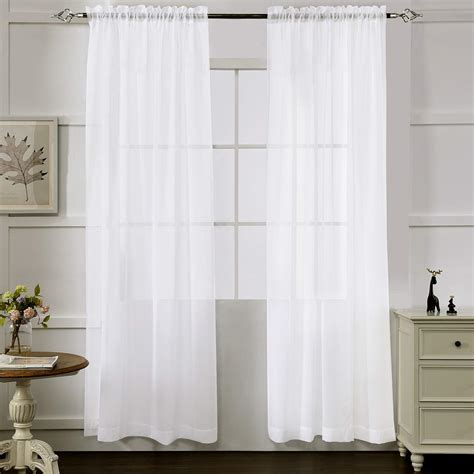 White Cotton Bedroom Curtains – Curtains & Drapes