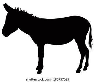 Donkey Silhouette Royalty-Free Images, Stock Photos & Pictures | Shutterstock