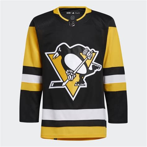 Penguins Home Authentic Hockey Jersey - Black | Men's Hockey | adidas CA