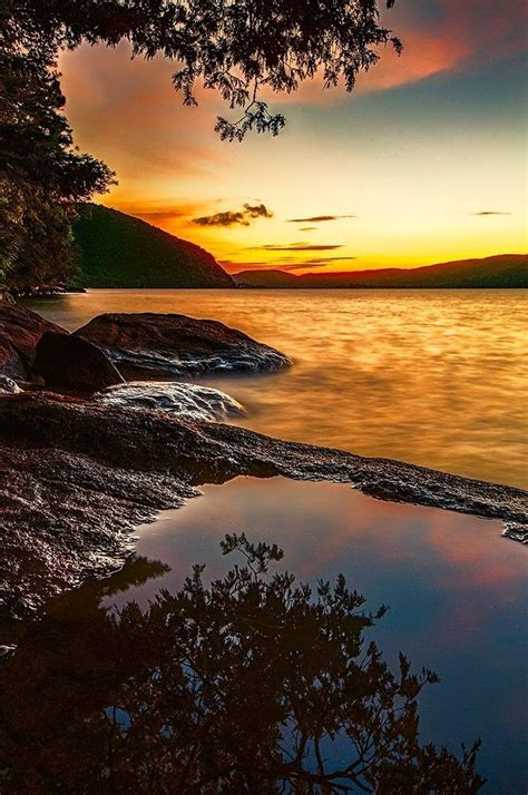 Online Store: Upper Lake George Sunrise - Adirondack Sunrise ...