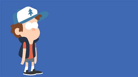 2880x1800 Dipper In Gravity Falls Minimalism 8k Macbook Pro Retina ,HD 4k Wallpapers,Images ...