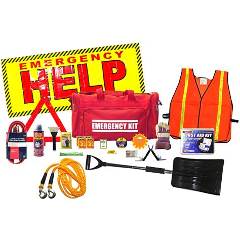 Roadside Emergency Kit (Deluxe) - EmergencyKits.com