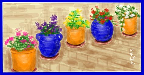 Flower pots » drawings » SketchPort