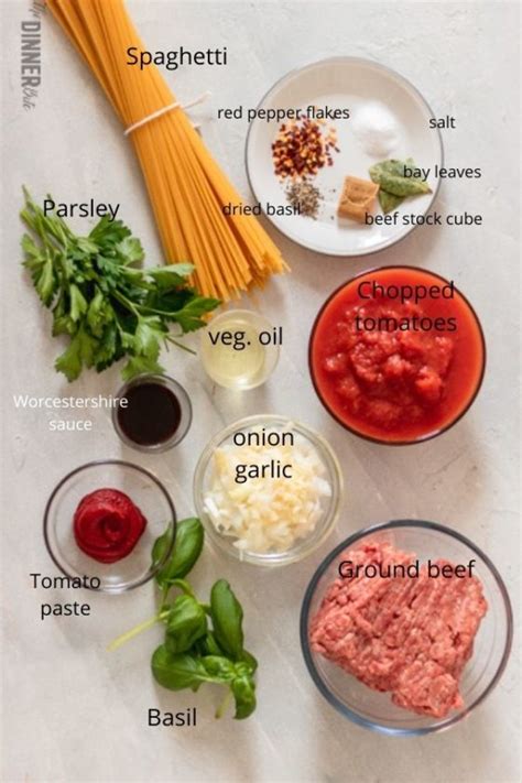 Quick Spaghetti Bolognese Recipe - The Dinner Bite