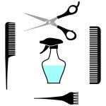 Hair Salon design (haircut or hair salon symbol) Stock Vector Image by ©Tribaliumivanka #27257541