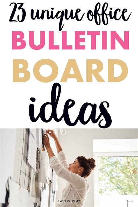 23 Unique Bulletin Board Ideas for Your Home Office - Twins Mommy ...