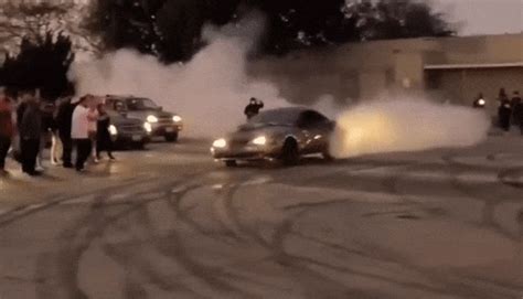 Street Takeover Ends In Disaster After C5 Corvette Slams Into Ford Mustang
