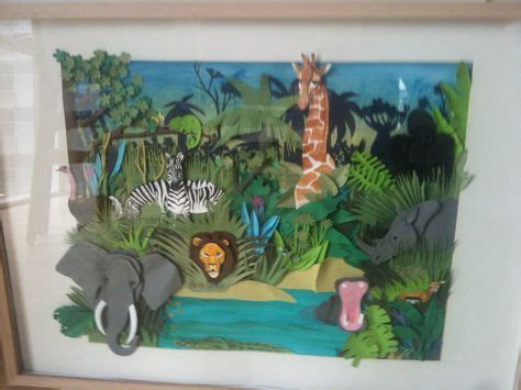 130 Jungle collage ideas | jungle, jungle mural, painting