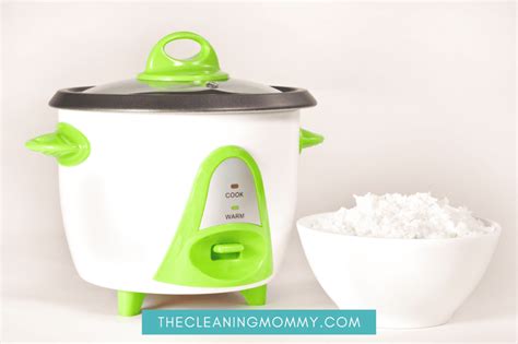 Learn How to Clean A Rice Cooker the Right Way! - The Cleaning Mommy