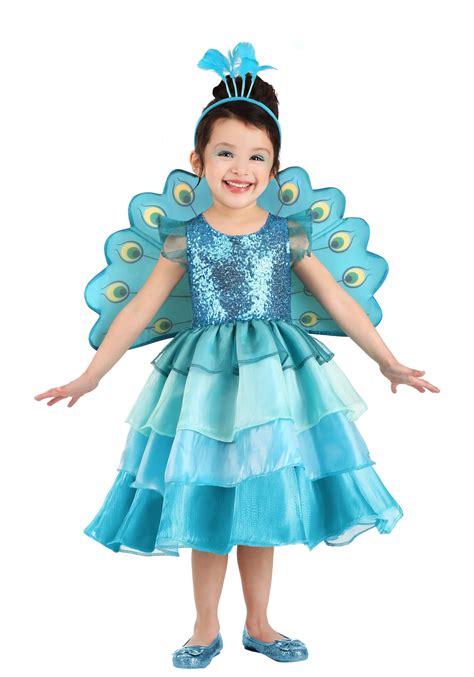 Pretty Peacock Toddler's Costume