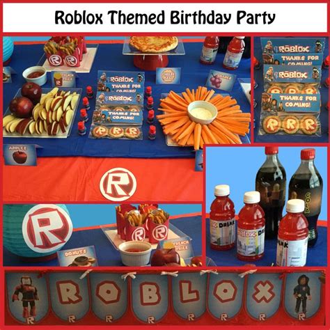 66 best Roblox Birthday Party Ideas images on Pinterest | Roblox cake, Birthday party ideas and ...