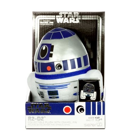 R2-D2 7" Plush & Pin Set - Walmart.com