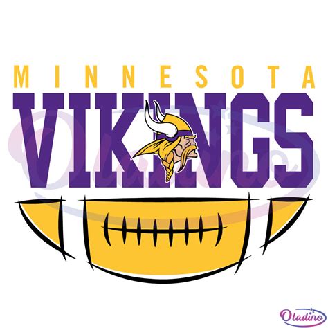 Minnesota Vikings Football Svg Digital File, Vikings Logo svg, NFL Svg