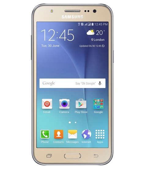 Samsung Galaxy J5 (8GB, Gold) Mobile Phones Online at Low Prices | Snapdeal India