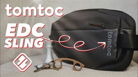 In-depth review: TomToc Minimalist EDC Sling bag - YouTube