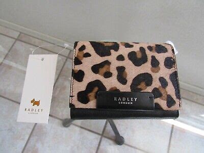 Radley London Wallet Arlington Court Leopard print Leather NWT 5025546491506 | eBay