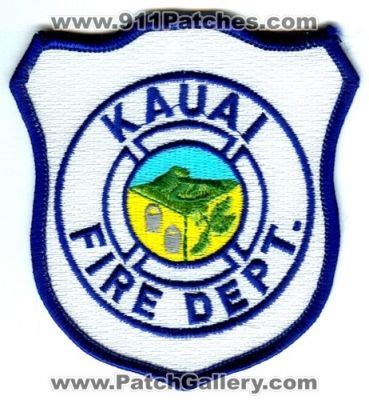 Hawaii - Kauai Fire Department (Hawaii) - PatchGallery.com Online Virtual Patch Collection By ...