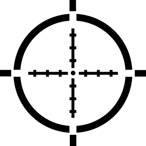 Crosshair Clip Art at Clker.com - vector clip art online, royalty free ...