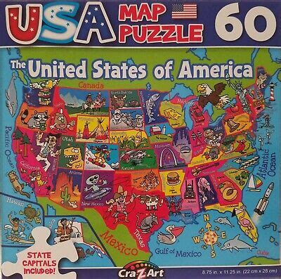 50 States Map Puzzle - Oconto County Plat Map