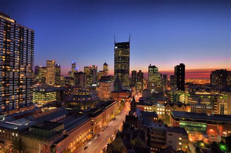 Melbourne City Night Skyline by AutumnRaineLifez on DeviantArt