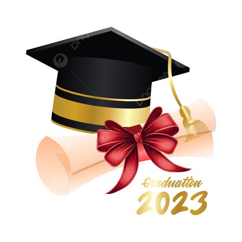 Graduation 2023 A Bright And Cheerful Vector Design With Text Cap ...